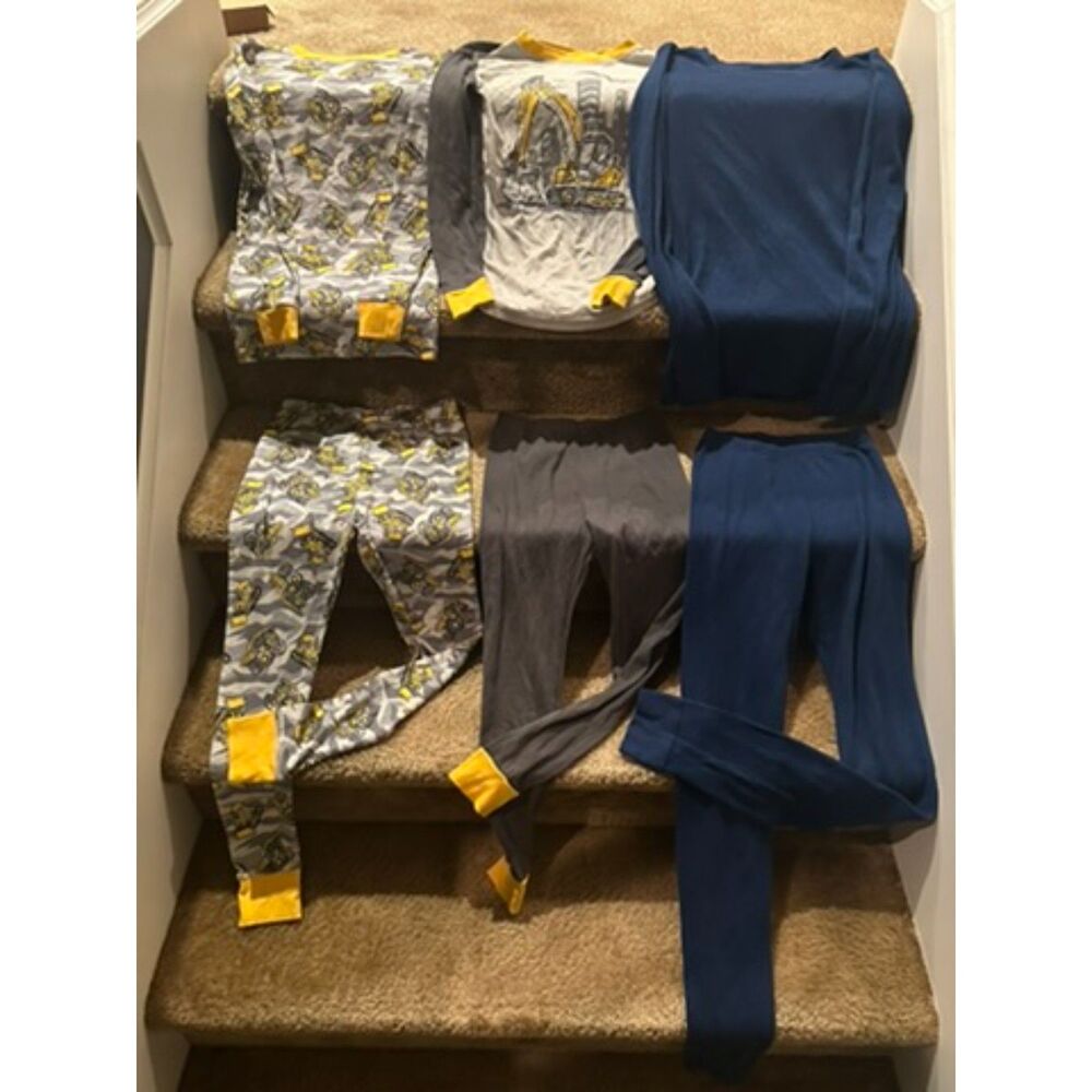 NWOT Bundle of Boy PJS Sets (3 sets) Size 10/12